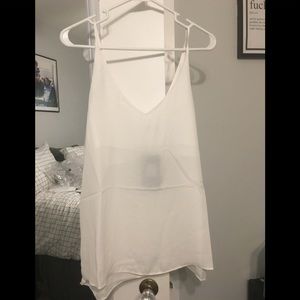 White Cami Tank Top